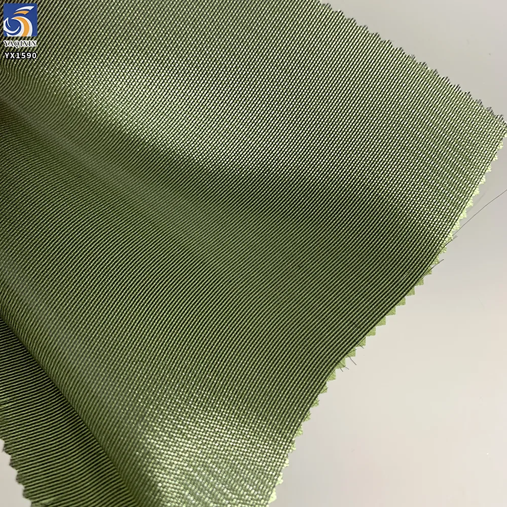 YX1590 Thick Organza Fabric 110GSM Glossy Stiff Material for African Fashion Dresses Gowns and Garment Making