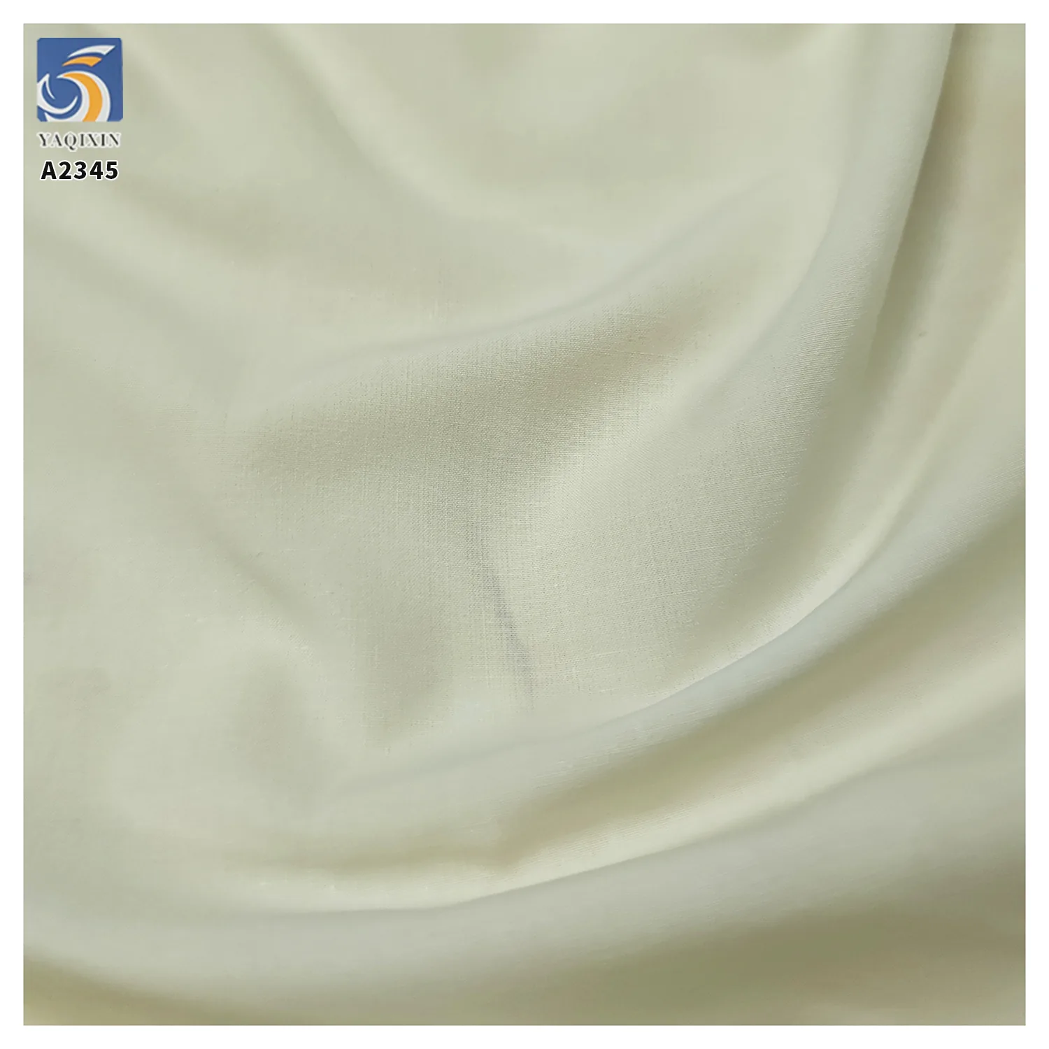 A2345 Spring Women Shirting Fabric 60 Counts 110gsm 100% Cotton Poplin Plain Washed Cotton Fabric