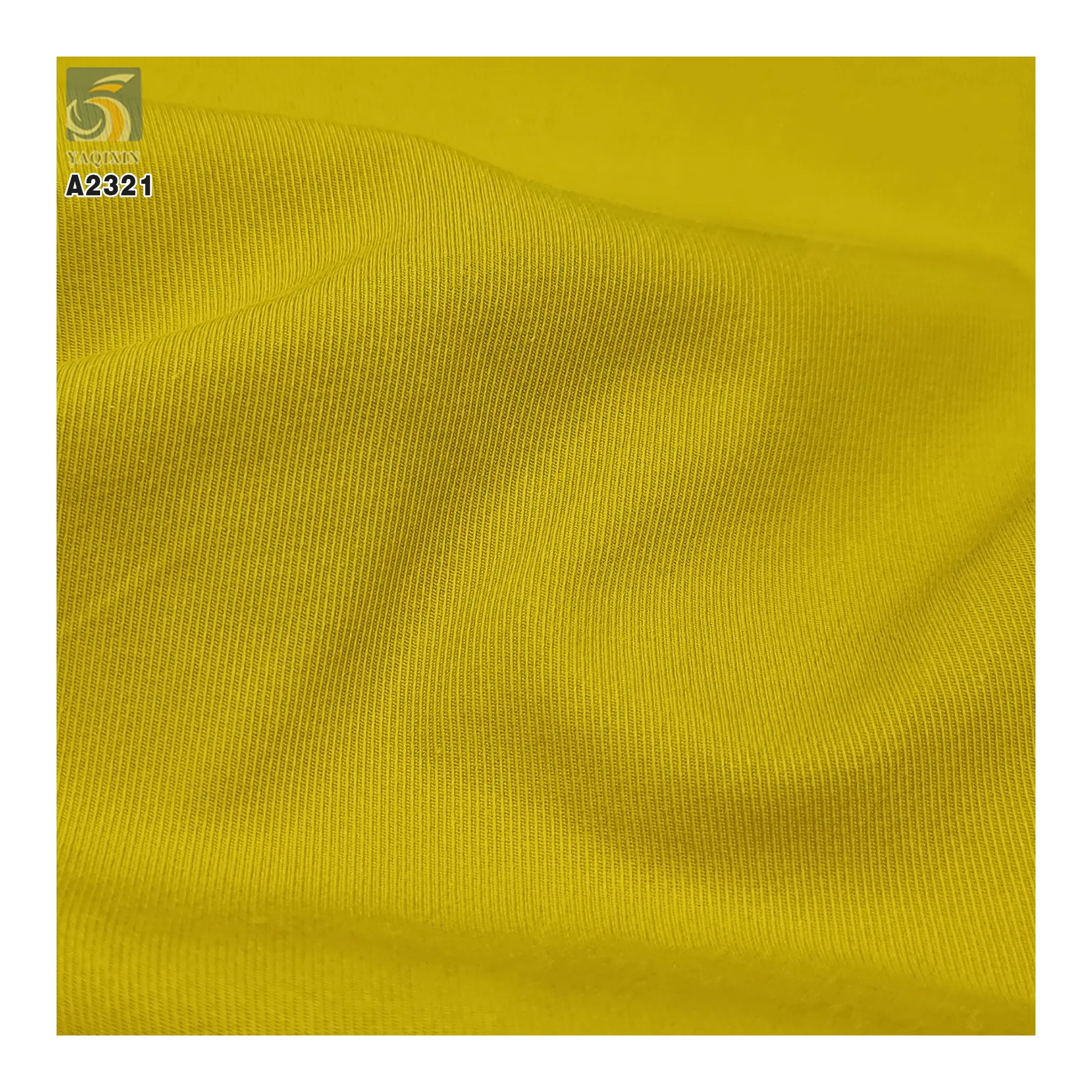 A2321 Wholesale Price 150gsm 50% Polyester Modal and 50% Cotton Fabric Washed Soft Touch Cavalry Twill Fabric