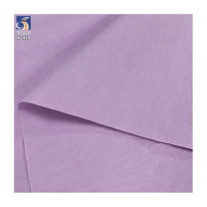 A2414 200g/m² Cotton and Nylon Blend 32 Fine Beads Canvas Fabric Plain Canvas Little Cat Eye Shirt Cotton Wide Leg Pants Fabric