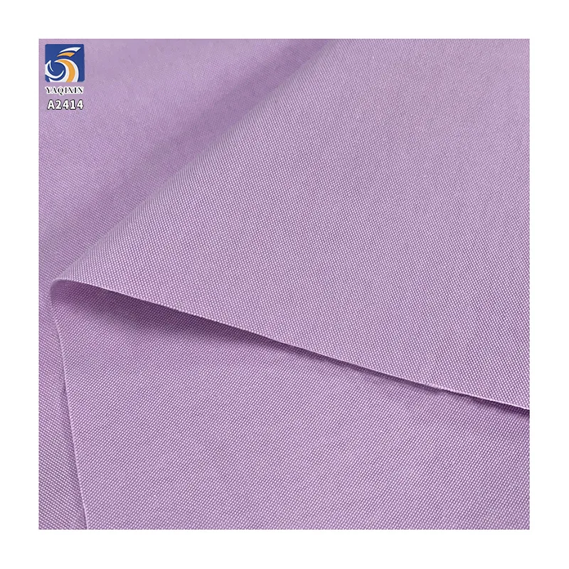 A2414 200g/m² Cotton and Nylon Blend 32 Fine Beads Canvas Fabric Plain Canvas Little Cat Eye Shirt Cotton Wide Leg Pants Fabric