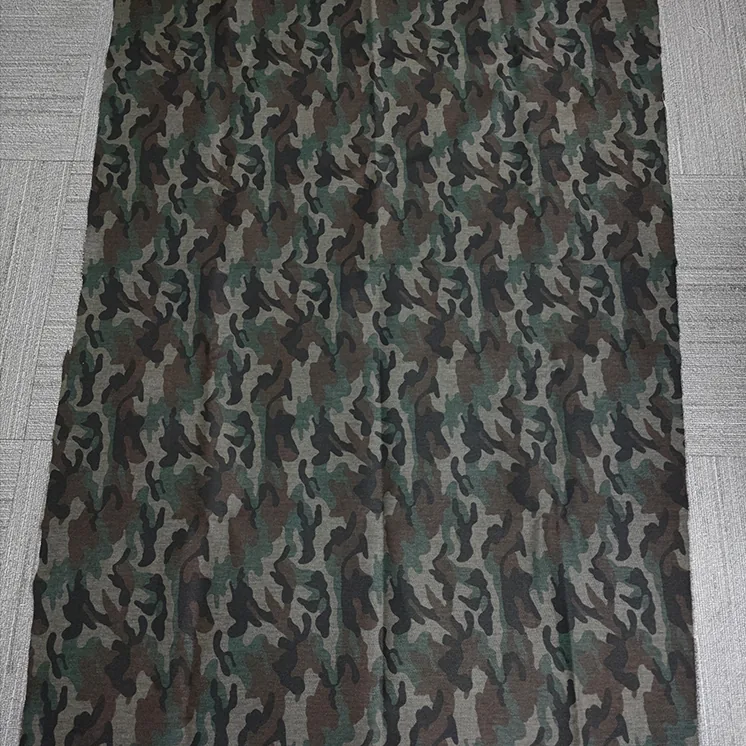 YX685 Heavyweight 360gsm 100% Cotton Twill Camouflage Fabric 7*7 Reactive Printing Fabric Custom Camouflage Fabric