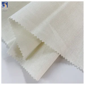 A2488 High Quality 20S 130gsm Washed Linen 100% Cotton Fabric Wholesale Price Cotton Linen Fabric for Casual Shirts Dres