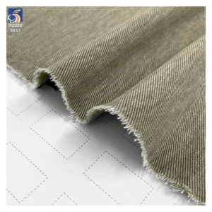 A8885 7*7 400g Heavy Weight No-Wash Cotton Soft Twill Fabric Top Quality 100% Cotton Twill Fabric for Garments