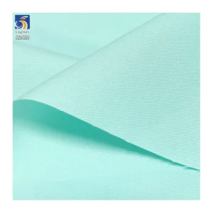 A2418 170gsm 60% Cotton 40% Lyocell Blended Double-sided Twill Fabric High-end Skin-friendly Twill Shirt Dress Fabric