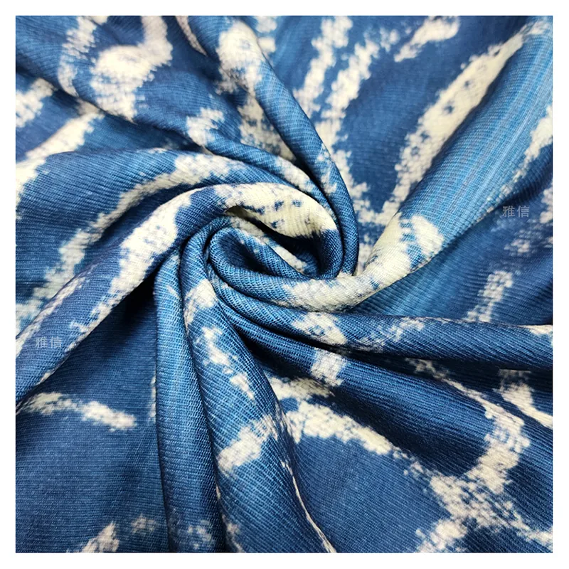 YX2270 Handmade Custom Pattern Printed Twill Polyester Fabric Samoan Polynesian Tribal Ethnic Printed Fabrics