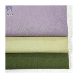 A2314 Wholesale 160gsm Twill 50% Cotton 50% Polyester Modal Fabric China for Garments Jacket Dress