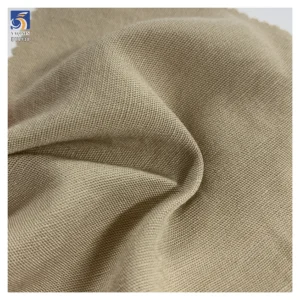DV6718 Khaki 130gsm 15 Nylon 48 Rayon 37 Cotton Soft Blend Fabric Popular Cotton Fabrics for Spring and Summer Clothing