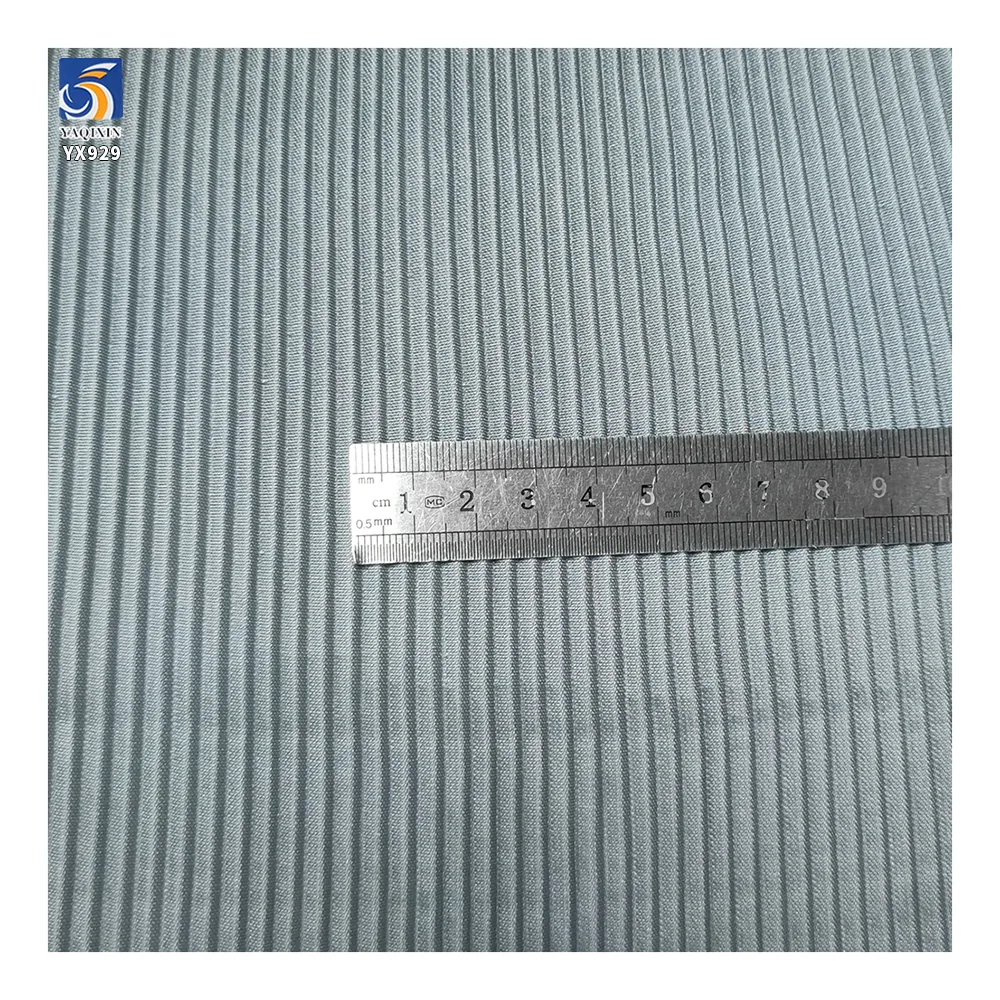 YX929-1 Multicolor Custom Designs Satin Pleated Dress Apparel Fabric Woven Soft 100 Polyester Elastic Satin Pleated Fabric