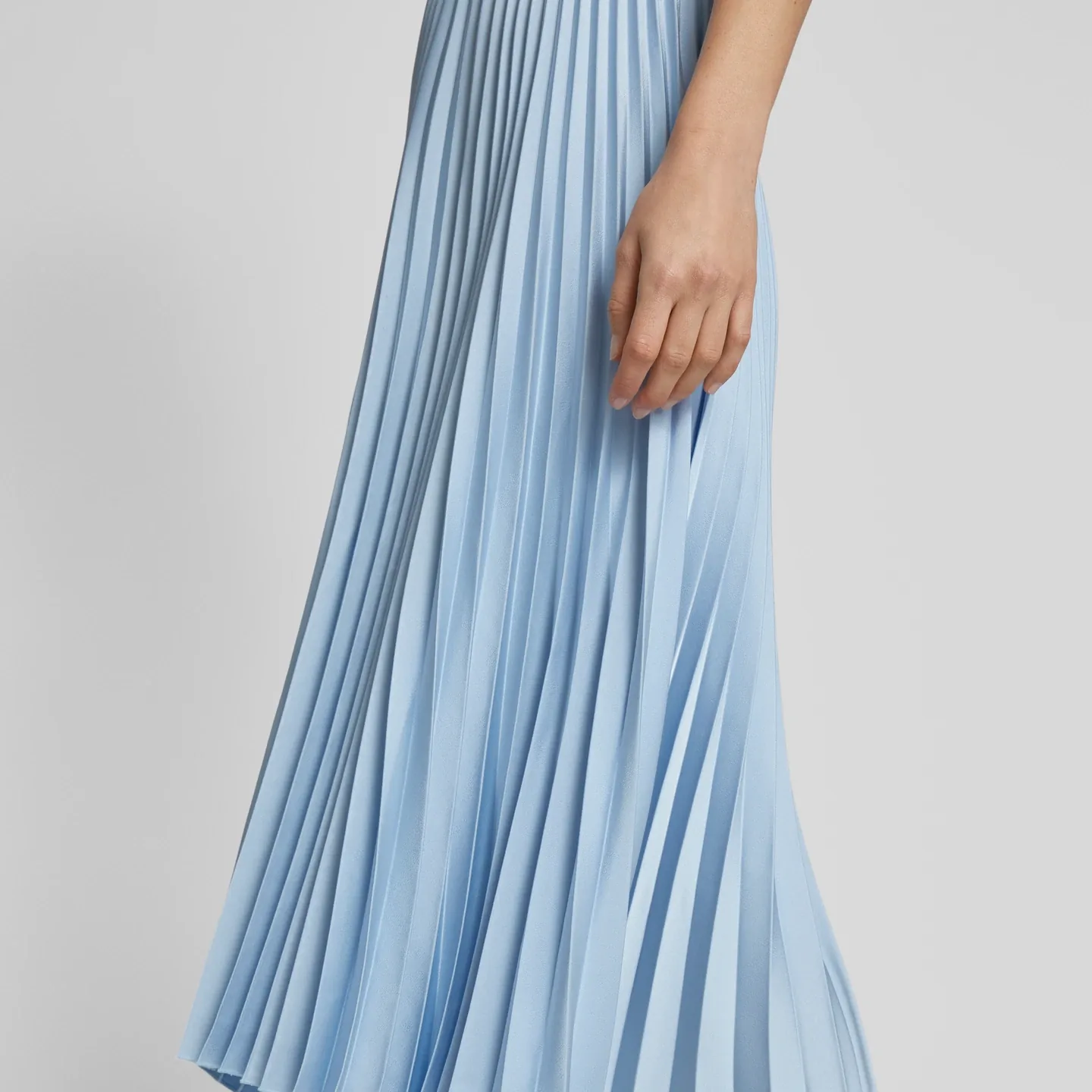 CF22 Wholesale 100% Polyester Pleated Chiffon Crepe Fabric Eco-Friendly Textile Material for Garments Pleated Style