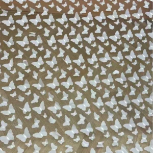 Wholesale Ready Made 3D butterfly Embroidery Tulle Lace Fabric with Advantageous Price for Girls Clothing with zero MOQ
