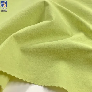 YX2085 140gsm 70D Crinkle 88% Nylon 12% Spandex 4 Way Stretch Textured Stripe Fabric for Outdoor Casual Pants