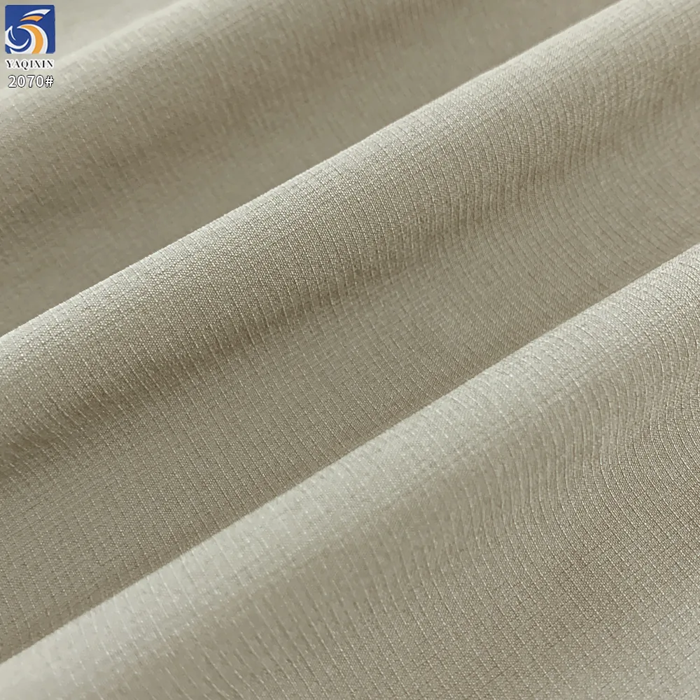 YX2070 140gsm 70D Mini Grid 90% Nylon 10% Spandex Fabric 4 Way Stretch Matte Water Repellent Outdoor Fabric