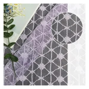 High Quality Nigeria Lace Fabric Wholesale Chantilly Lace Fabric for Africa Jacquard Mesh Chantilly Lace Fabric