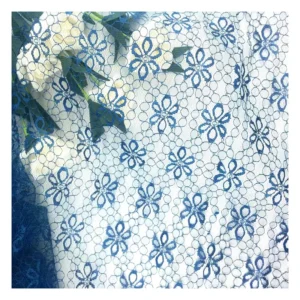 LST27 Hot Selling Beautiful Polyester Chantilly Lace Fabric Jacquard Multicolor Lingerie Fabric With Wholesale Price