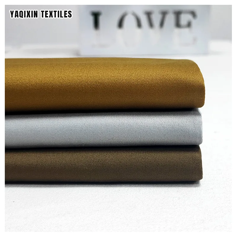 A2026 240gsm Combed Wholesale Khaki Chino Stretch Cotton Mercerized Fabric 50*40 Stretch Spandex Poplin Cotton Fabric