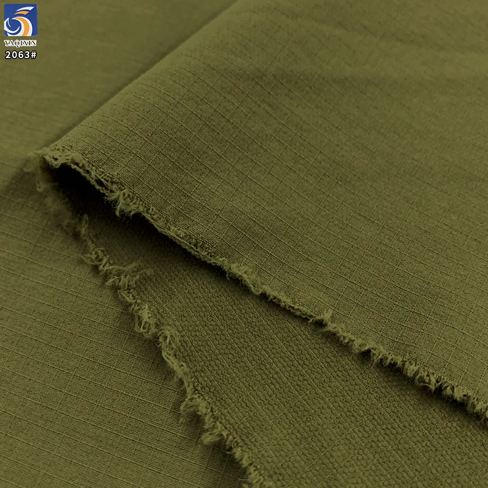 YX2063 185gsm Nylon Spandex Mountaineering Fabric Matte Jacquard Mini Grid Texture 4 Way Stretch Fabric for Hiking Wear