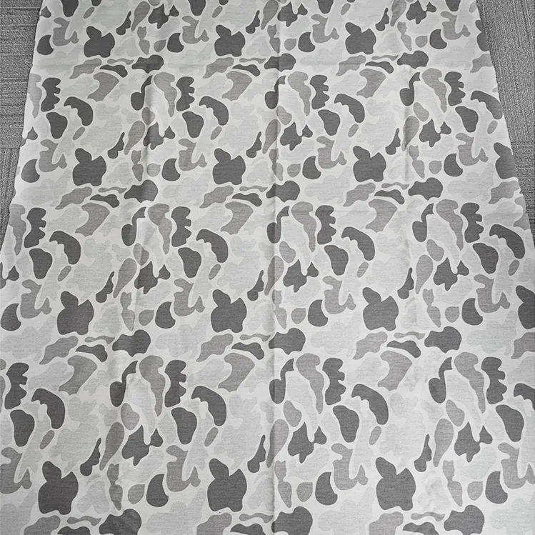 YX685 Heavyweight 360gsm 100% Cotton Twill Camouflage Fabric 7*7 Reactive Printing Fabric Custom Camouflage Fabric