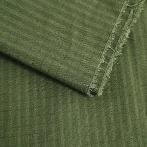 170gsm Cotton Plaid Jacquard Style Fabric for Workwear Fabric