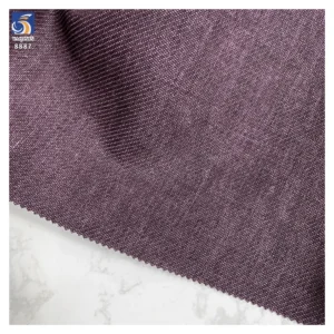 A8887 280g Custom Linen-Like 100% Cotton Twill Fabric Comfortable Soft Twill Chino Cotton Fabric for Casual Clothes