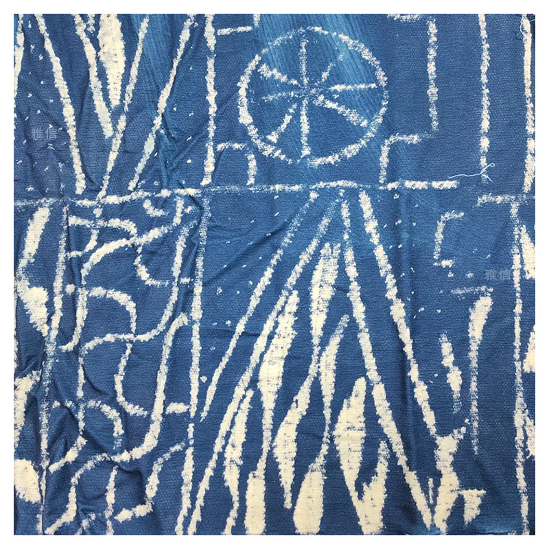 YX2270 Handmade Custom Pattern Printed Twill Polyester Fabric Samoan Polynesian Tribal Ethnic Printed Fabrics