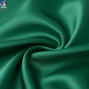YX125 Wholesale Woven Satin Wrinkle Free Fabric 170gsm Soft Glossy Thick Polyester Satin Fabric