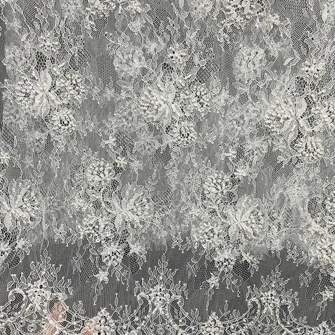 OEM Luxury 2025 African Nigerian Gold Lace Fabric with Big Large Gold Sequin Fabric Dress African Lace Embroidery Fabric