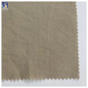 DV6718 Khaki 130gsm 15 Nylon 48 Rayon 37 Cotton Soft Blend Fabric Popular Cotton Fabrics for Spring and Summer Clothing