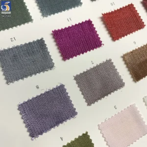 YX1590 Thick Organza Fabric 110GSM Glossy Stiff Material for African Fashion Dresses Gowns and Garment Making