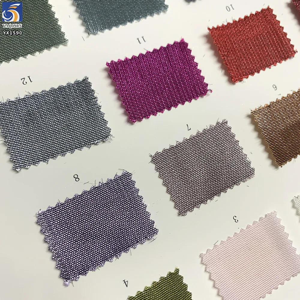YX1590 Thick Organza Fabric 110GSM Glossy Stiff Material for African Fashion Dresses Gowns and Garment Making