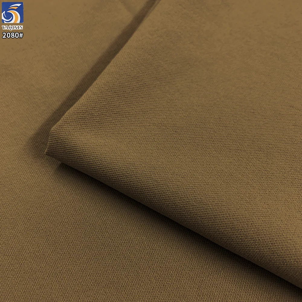 YX2080 180gsm Double Sided Twill 90% Nylon 10% Spandex Fabric High Stretch for Outdoor Jackets and Wide Leg Pants