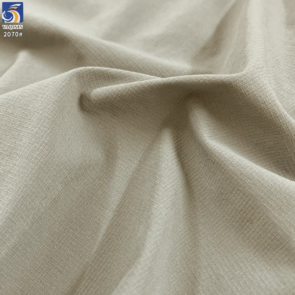 YX2070 140gsm 70D Mini Grid 90% Nylon 10% Spandex Fabric 4 Way Stretch Matte Water Repellent Outdoor Fabric