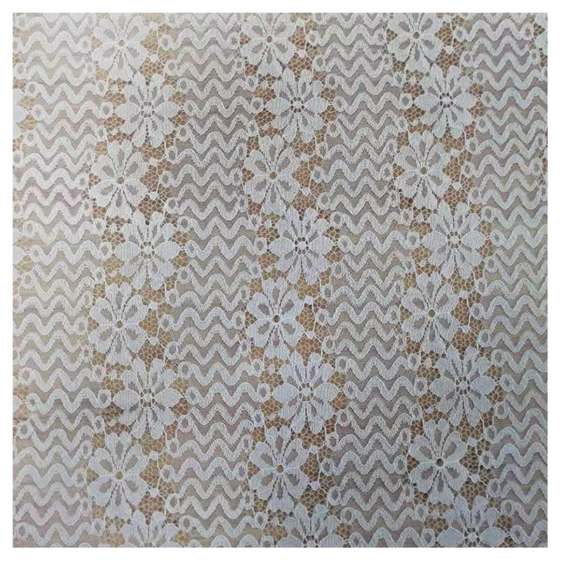 NO MOQ Wholesale Price Lace Fabric for Underwear Nigerian Chantilly Floral Lace Fabric 2025 Net Mesh Lace Fabric
