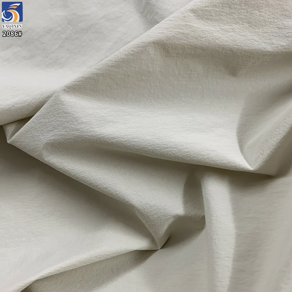YX2086 110gsm Lightweight 88% Nylon 12% Spandex Fabric 4 Way Stretch Water Resistant for Outdoor Shell Jackets