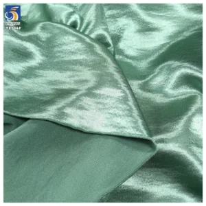 YX704 Readymade 180gsm 100% Polyester Soft Satin Fabric Imitation Acetate With Bright Satin Finish