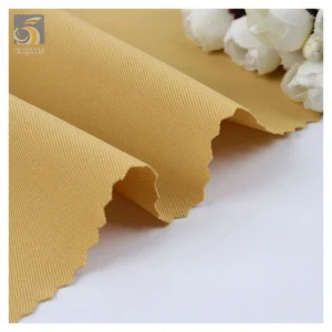 240gsm 100%Polyester Double Twill Fabric Lining Chiffon Peacock Twill Fabric Wide Leg Pants Small Suit Fabric for Woman