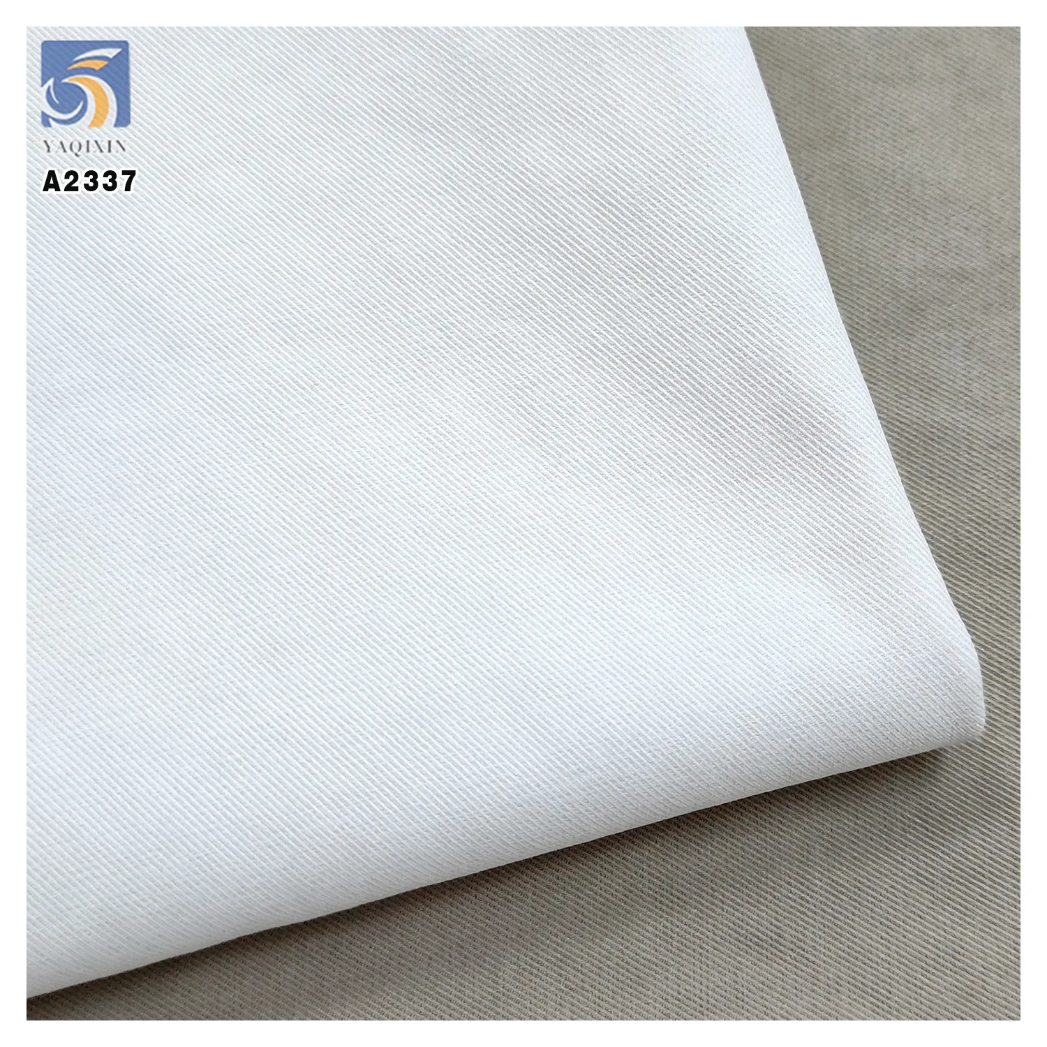 A2337 Autumn Wash-Free Twill Yarn Card Stretch Scimitar Yamamoto Pants Fabric 100% Polyester Twill Fabrics 270gsm