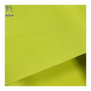 A2325 115gsm Polyester Cotton Poplin Fabric 40s Plain Weave 50% Polyester 50% Cotton Dress Shirt Fresh Fabric