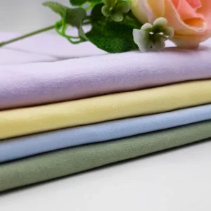 115gsm Washed Poplin Fabric Wholesale Soft Washed Fabric 80S for Baby, Dress Fabric