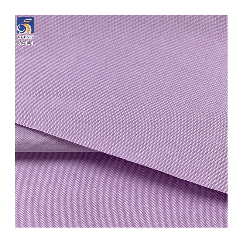 A2414 200g/m² Cotton and Nylon Blend 32 Fine Beads Canvas Fabric Plain Canvas Little Cat Eye Shirt Cotton Wide Leg Pants Fabric