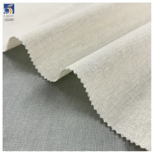 A2488 High Quality 20S 130gsm Washed Linen 100% Cotton Fabric Wholesale Price Cotton Linen Fabric for Casual Shirts Dres