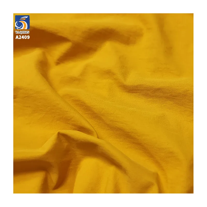A2409 120gsm Plain Weave 70% Nylon 30% Cotton Poplin Fabric for Dress Breathable Anti-Wrinkle Poplin Cotton Fabrics