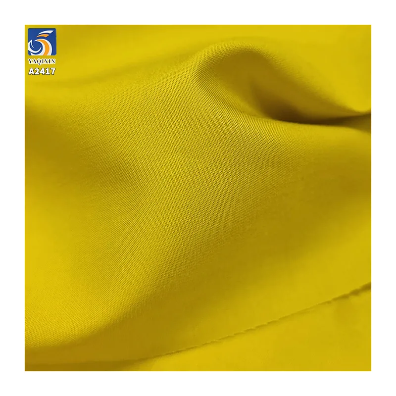 A2417 High Quality 105g/m² Lightweight 40 Cotton Lyocell Blended Ice 60 Cotton Washed Fabric Shirt Dress Fabric