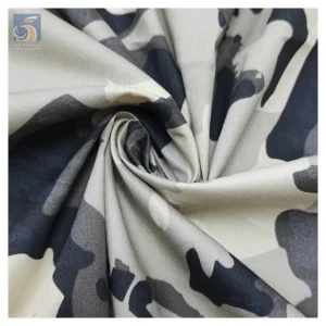 Wholesale Ripstop Camouflage Printed Fabric for Jacket Shirt Breathable Twill Camouflage Fabric Cotton Polyester