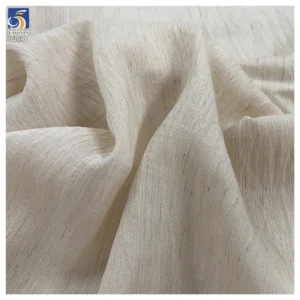 A2490 20% Nylon 76% Rayon 4% Linen 105g Woven Plain Color Premium Lightweight Linen Fabric for Clothing