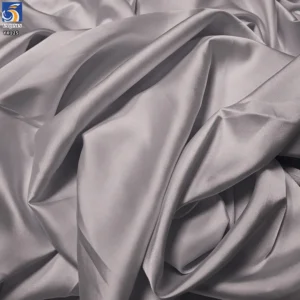 YX125 Wholesale Woven Satin Wrinkle Free Fabric 170gsm Soft Glossy Thick Polyester Satin Fabric