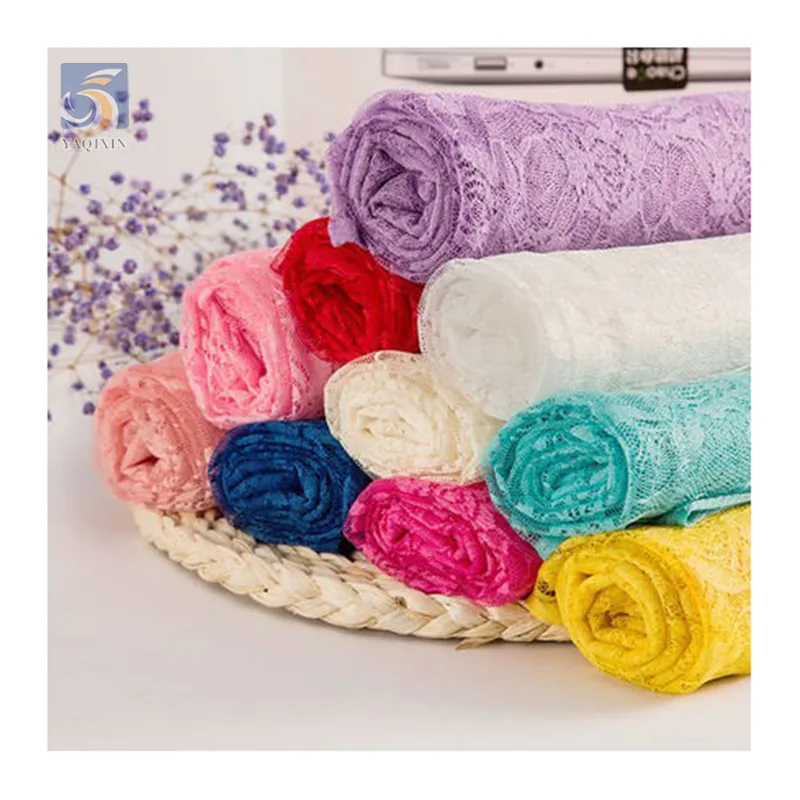 Wholesale Prices Nylon Spandex Multicolor Rose Floral Stretch Chantilly Lace Fabric for Woman Shirt