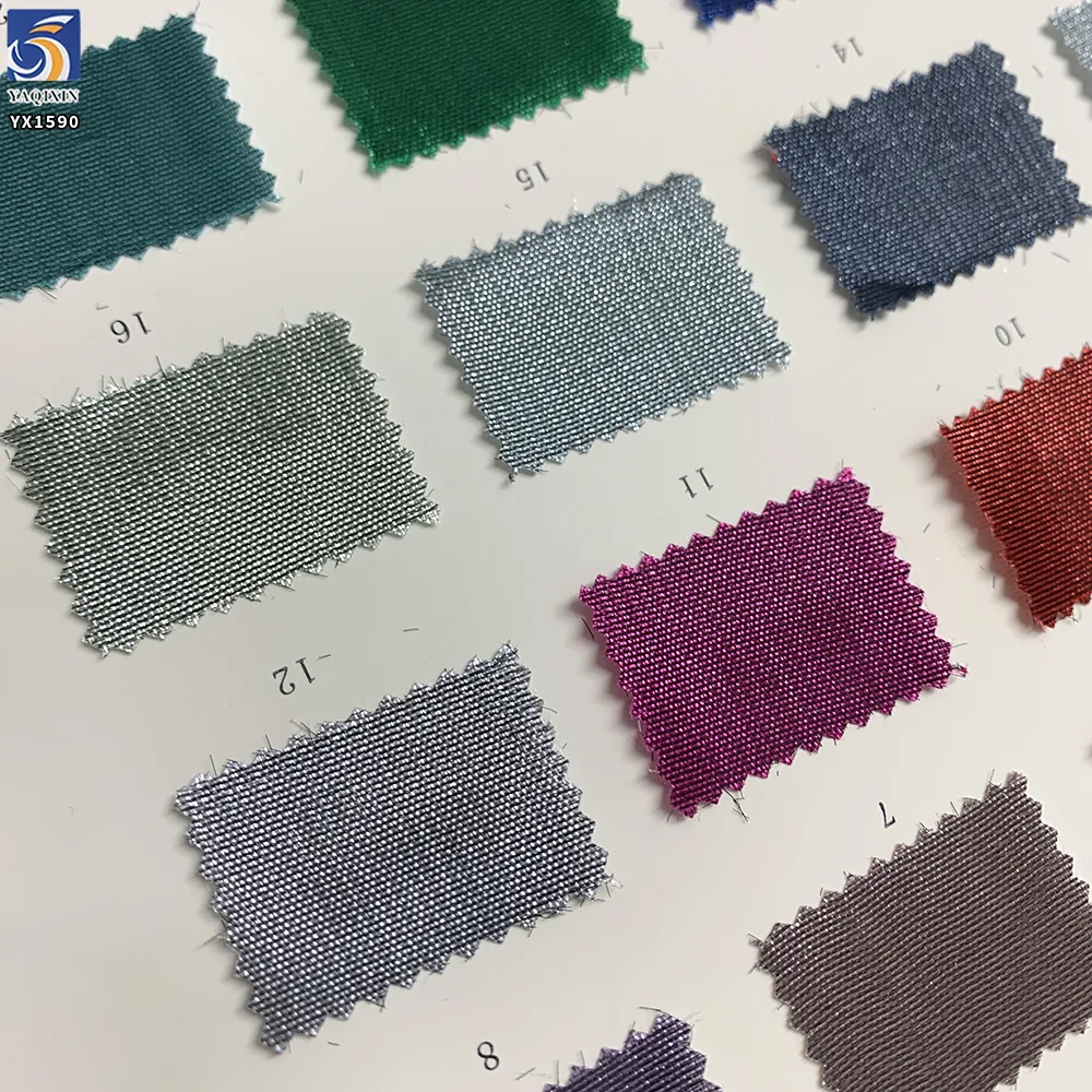 YX1590 Thick Organza Fabric 110GSM Glossy Stiff Material for African Fashion Dresses Gowns and Garment Making