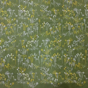 YX706 High Fashion Italian Style Small Florals Embroidered Fabric 30 Linen 70 Cotton Ramie Cotton Embroidery Fabric Florals