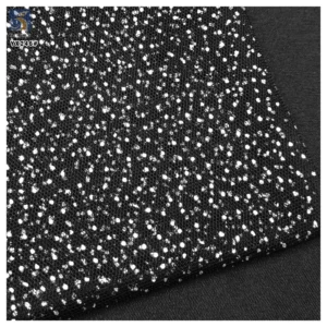 YX246 High Quality Non-Falling 100% Polyester Tulle Silver Glitter Mesh Fabric for Wedding Party Dresses